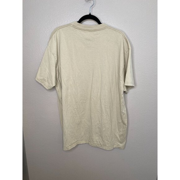 Tee Luv Chevy Chevelle Vintage Styled Tee XL 100% Cotton Beige Round Neck - Picture 3 of 6